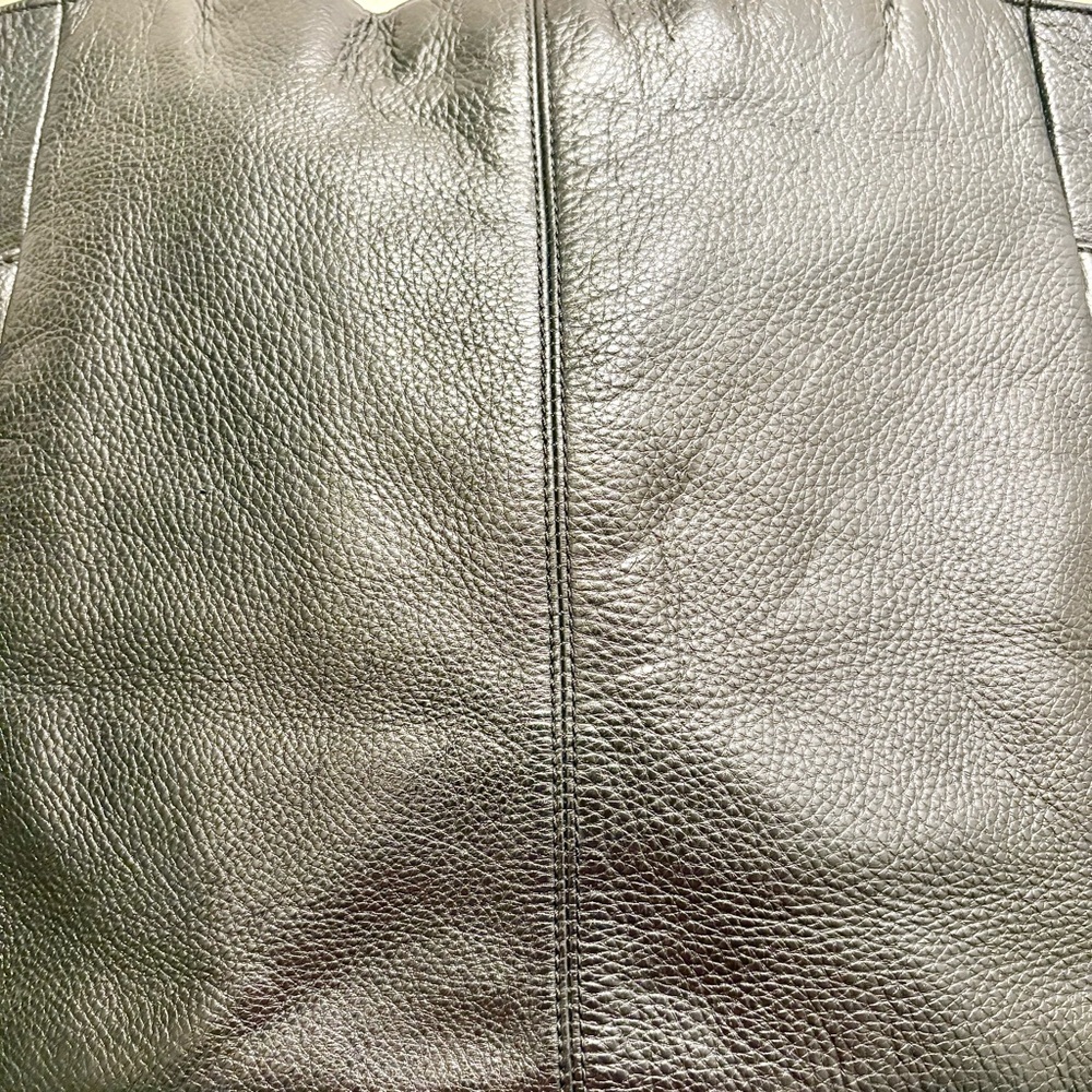 Coach Black Leather Tote Bag - Picture 8 of 16